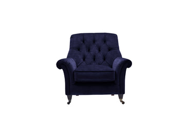 Hampton | Highback Chair | Brunswick Midnight