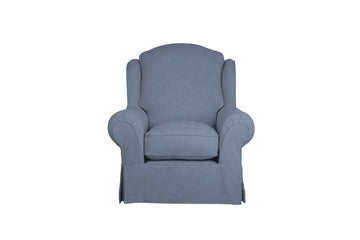 Banbury | Highback Chair | Shaftesbury Cornflower Blue