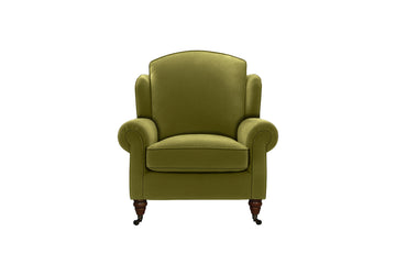 Blenheim | Highback Chair | Opulence Olive Green