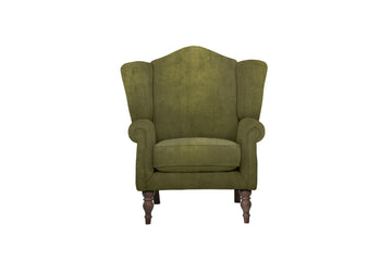 Woburn | Highback Chair | Opulence Olive Green