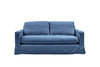 Kate | 3 Seater Extra Loose Cover | Capri Blue