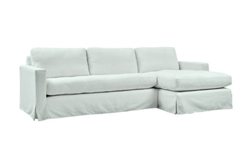 Kate | Chaise Sofa Option 1 | Capri Duck Egg