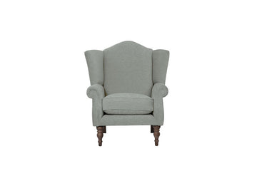 Woburn | Highback Chair | Brecon Plain Grey