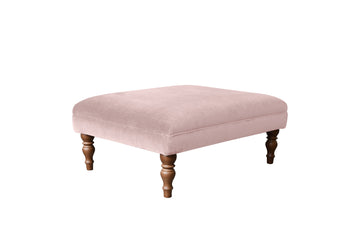 Morgan | Large Bench Footstool | Manolo Dusky Pink