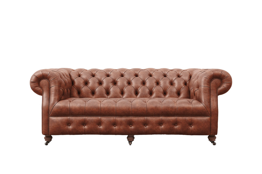 Lincoln | 3 Seater Sofa | Vintage Chestnut