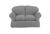 Madrid | 2 Seater Extra Loose Cover | Kingston Light Grey