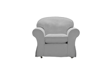 Madrid | Armchair | Capri Light Grey