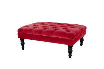 Jasper | Button Bench Footstool | Manolo Flamingo