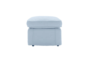 Newport | Footstool | Miami Sky Blue