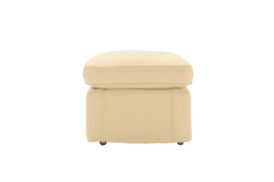 Newport | Footstool | Miami Ivory