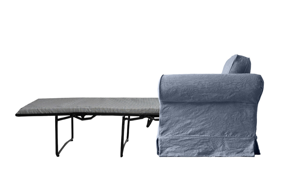 Albany | Sofa Bed Extra Loose Cover | Shaftesbury Cornflower Blue