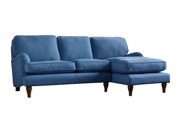 Florence | Chaise Sofa Option 1 | Flanders Blue