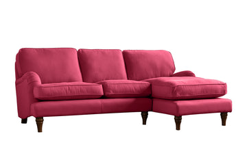 Florence | Chaise Sofa Option 1 | Flanders Raspberry