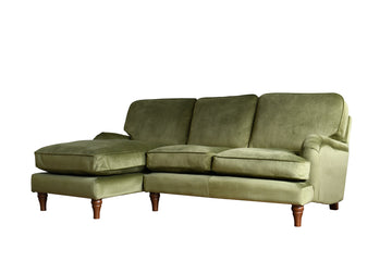 Florence | Chaise Sofa Option 2 | Opulence Olive Green
