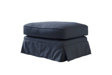Sutton | Bench Footstool | Marque Ink Blue