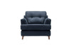 Poppy | Armchair | Linoso Midnight