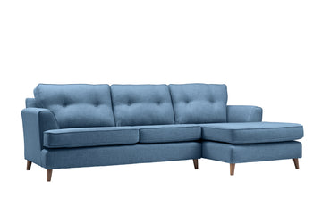Poppy | Chaise Sofa Option 1 | Linoso Denim
