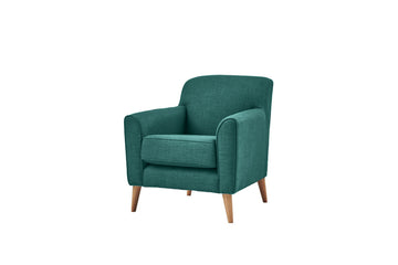 Poppy | Companion Chair | Linoso Teal