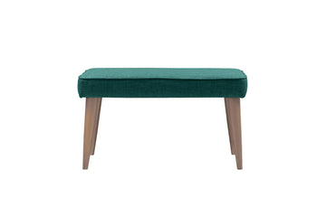 Poppy | Footstool | Linoso Teal