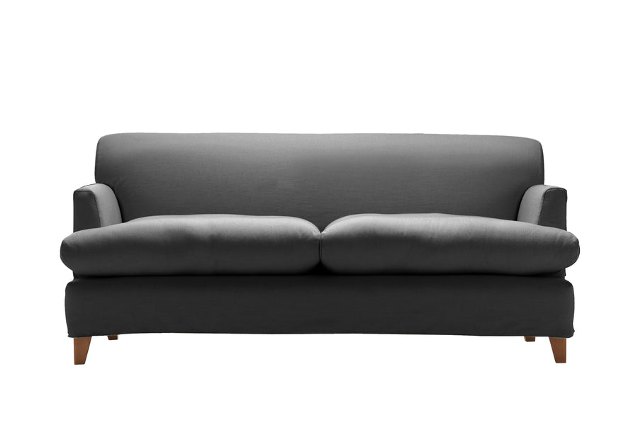 Positano | 3 Seater Extra Loose Cover | Capri Dark Grey