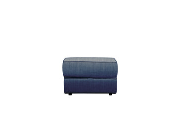 Woburn | Storage Stool | Pavilion Indigo