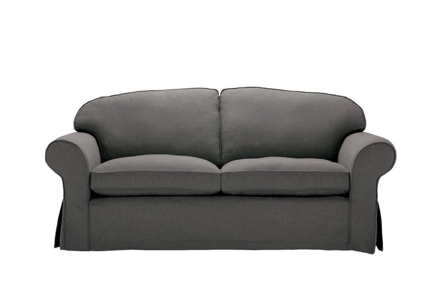 Madrid | 3 Seater Extra Loose Cover | Kingston Charcoal