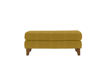 Amelia | Bench Footstool | Opulence Saffron