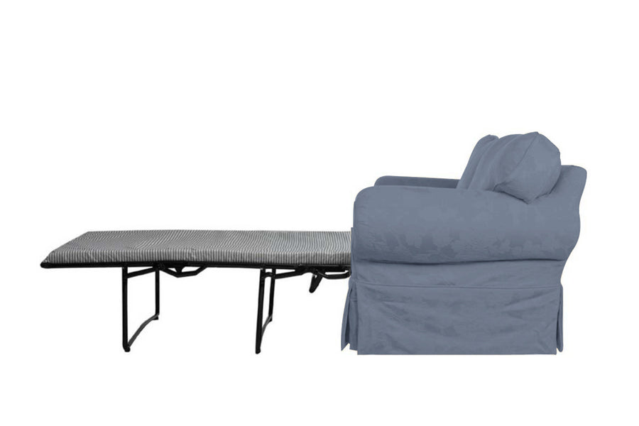Banbury | Sofa Bed Extra Loose Cover | Shaftesbury Cornflower Blue