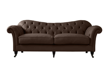 Hampton | 3 Seater Sofa | Softgrain Mocha