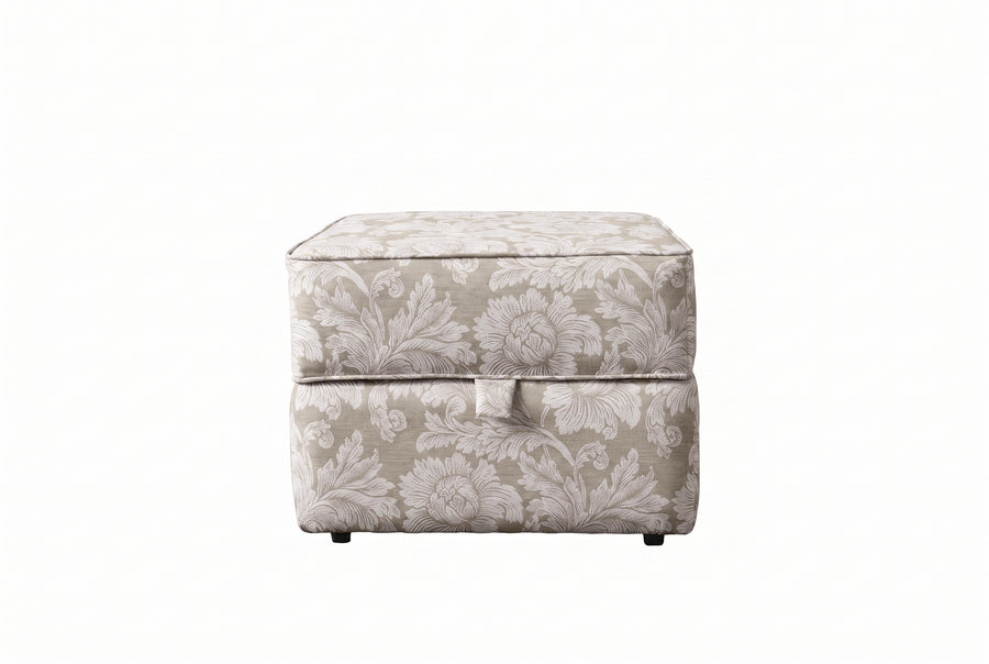 Woburn | Storage Stool | Provence Dove