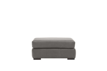 Mezzo | Large Footstool | Softgrain Grey