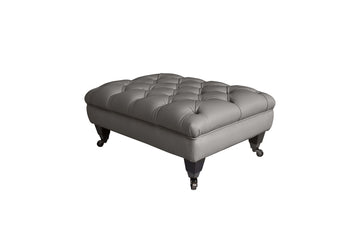 Hampton | Footstool | Softgrain Grey