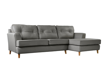 Poppy | Chaise Sofa Option 1 | Softgrain Grey