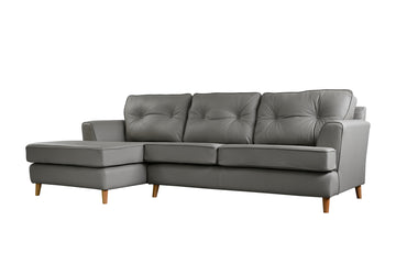 Poppy | Chaise Sofa Option 2 | Softgrain Grey