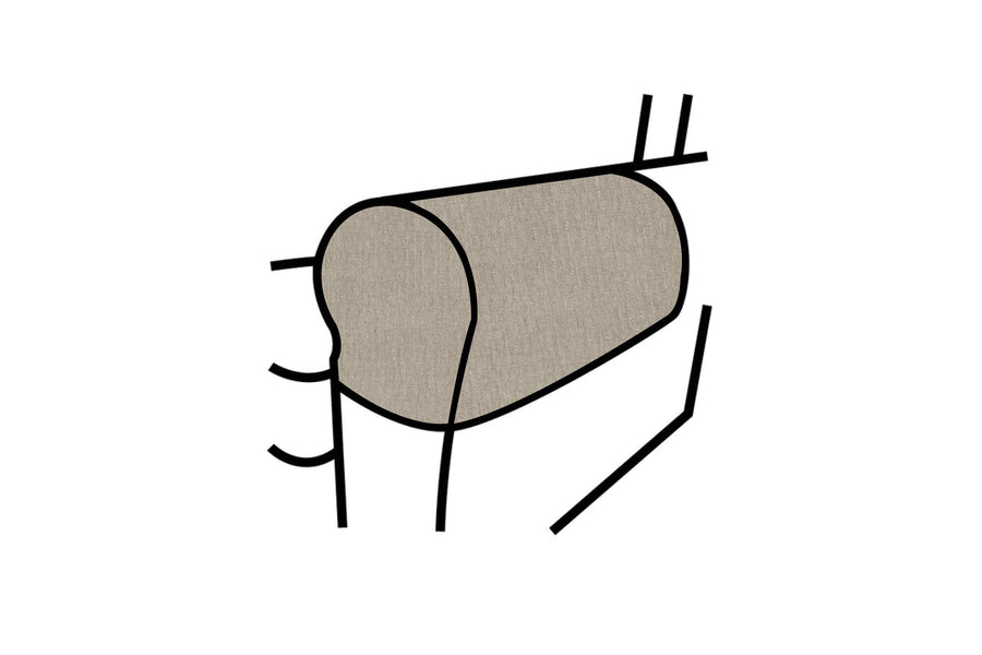 Chiswick | Armcaps (pair) | Willow Latte