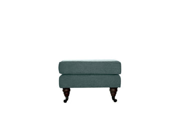 Blenheim | Footstool | Orly Teal