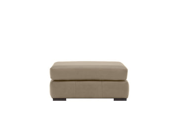 Mezzo | Large Footstool | Softgrain Pebble