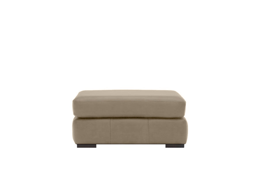 Mezzo | Footstool | Softgrain Pebble