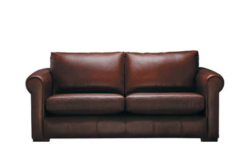 Scala | 3 Seater Leather Sofa | Saddle Hazel