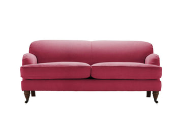 Agatha | 3 Seater Sofa | Flanders Raspberry