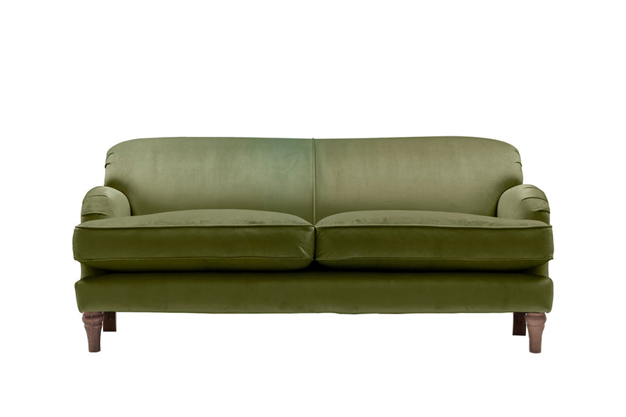 Agatha | 3 Seater Sofa | Opulence Olive Green