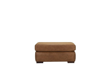 Mezzo | Small Footstool | Vaquero Tan