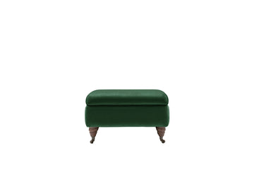 Austen | Storage Stool | Opulence Emerald