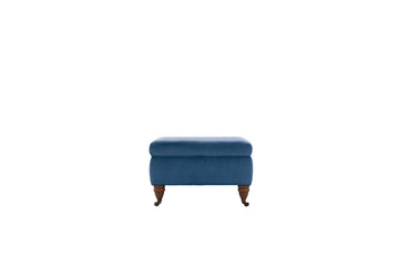 Florence | Storage Stool | Flanders Blue