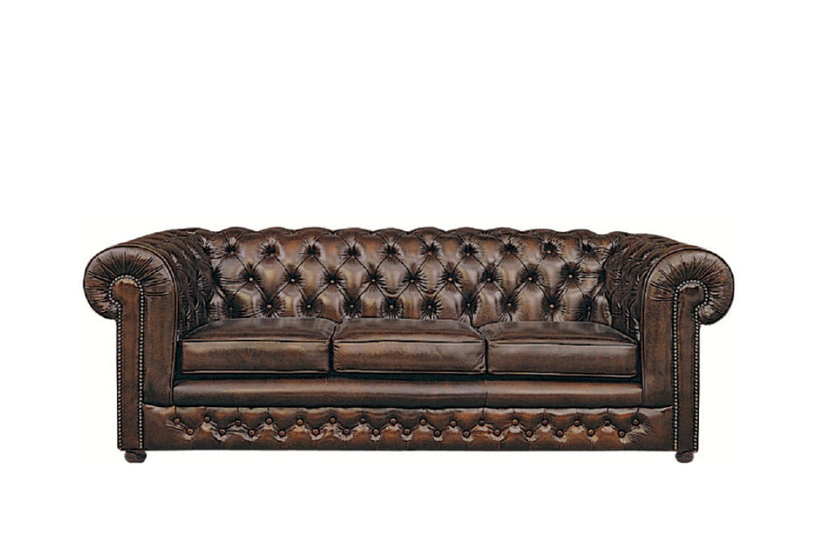 Chesterfield | Sofa Bed | Antique Brown