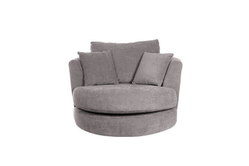 Elgar | Swivel Chair | Helena Pewter