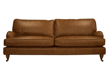 Florence | 4 Seater Sofa | Vintage Chestnut