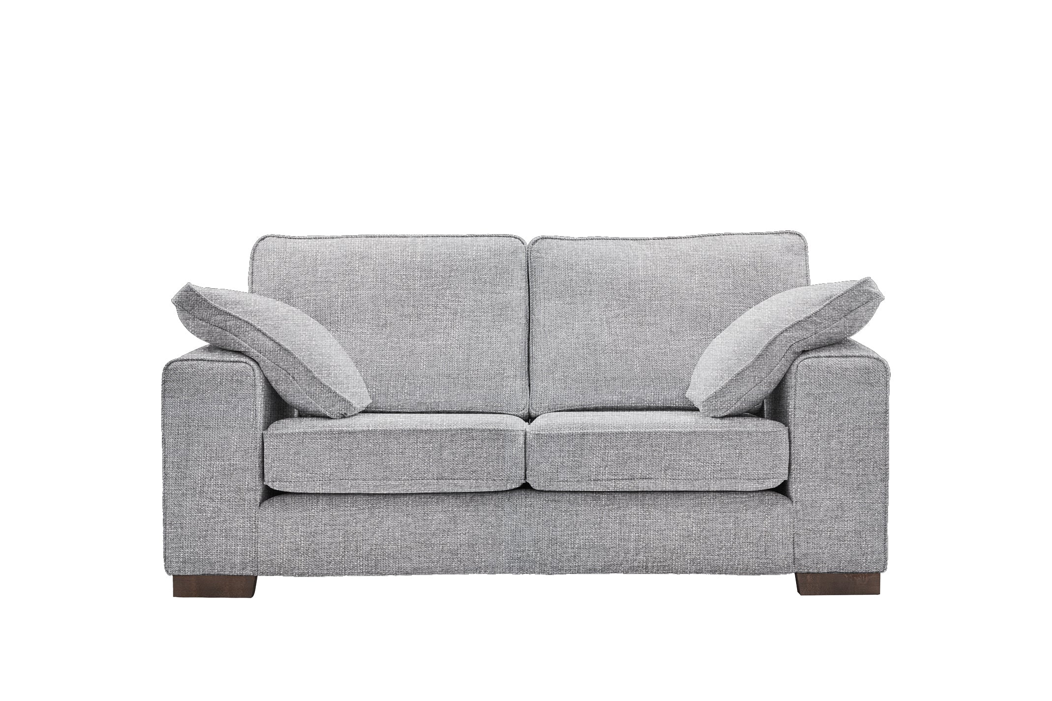 Denver 2 Seater Sofa Hopsack Dove – SofaSofa