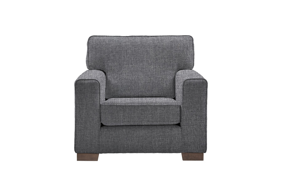 Denver | Armchair | Hopsack Charcoal