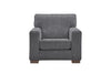 Denver | Armchair | Hopsack Charcoal